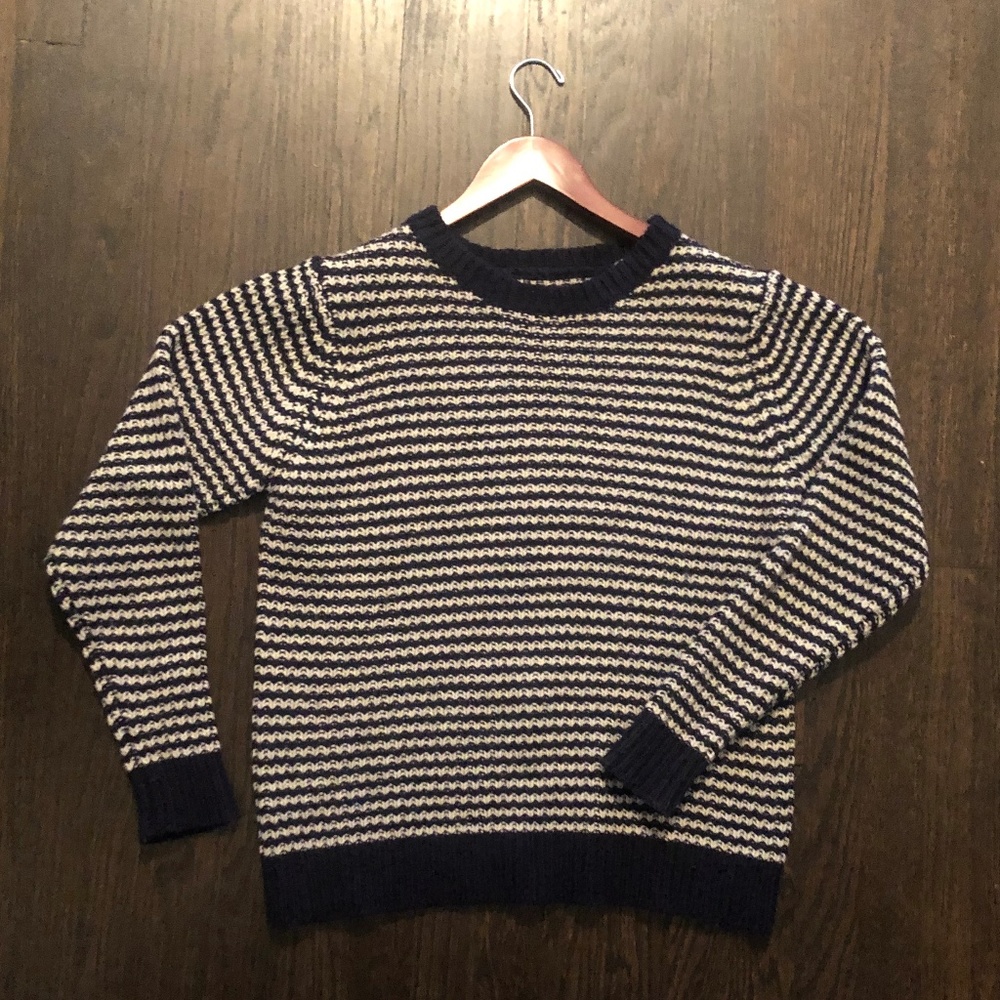 SHADES of GREY Micah Cohen Striped Sweater Size S